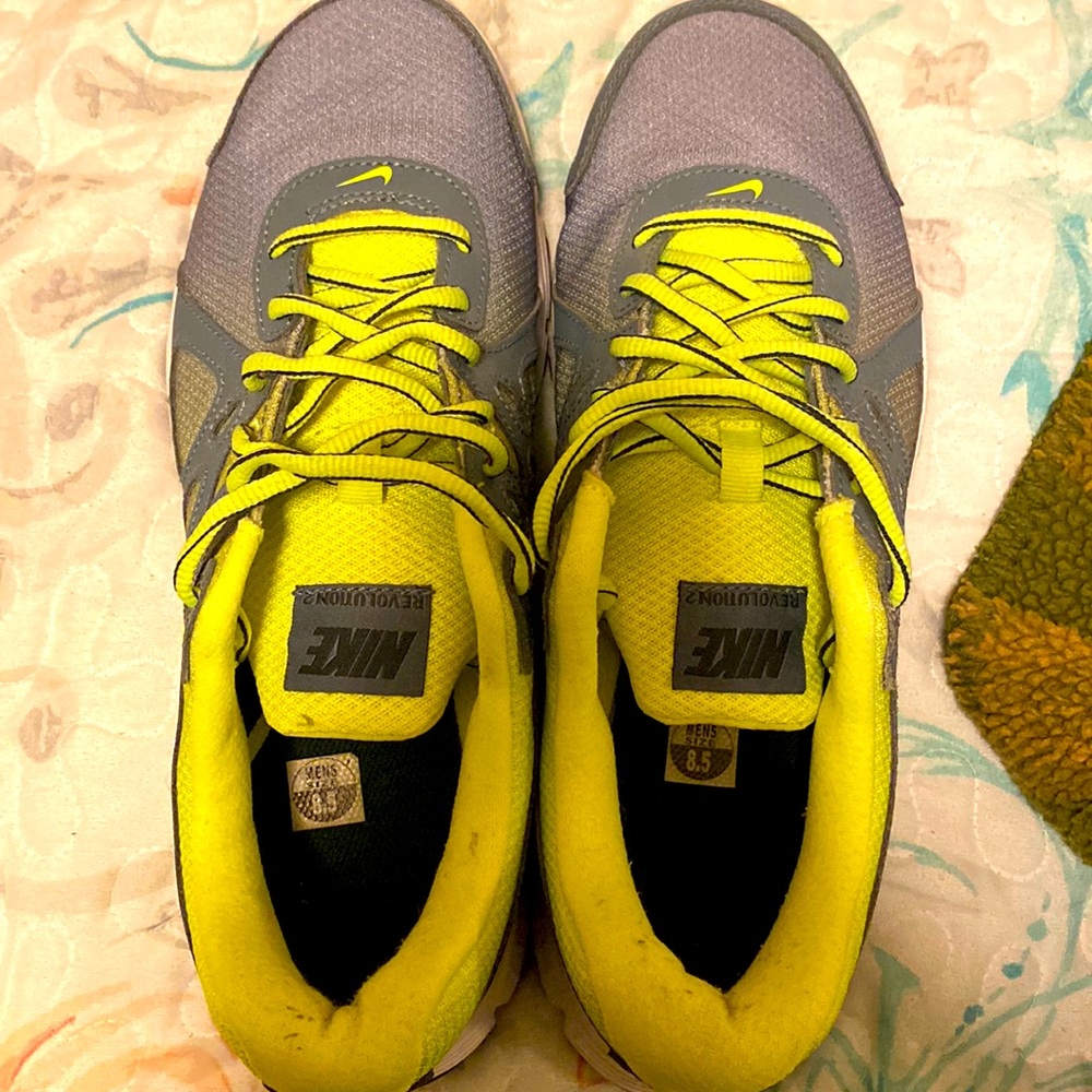 Nike Neon Tennis Shoes